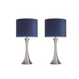 Porch & Den Bakkom 24.25-inch Table Lamp Set- Retail:$94.99