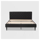 Atterbury Contemporary Upholstered King Bed Platform by Christopher Knight Home- Retail:$451.99