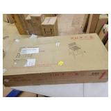 (SET OF 2)Fairfax Outdoor Acacia Wood Barstools with Outdoor Mesh (Set of 2) by Christopher Knight Home- Retail:$222.99