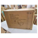 Sophia & William Sofa Chair Accent Lounge Chair Mid Century Modern Steel Frame Retro Soft Leather Low Lounge Arm Chair- Retail:$182.99