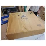 Aosom Folding Bike Cargo Trailer Cart with Seat Post Hitch- Retail:$128.49