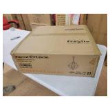 Antique Distressed Wood 4-Light Candle Style Hall Foyer Chandelier- Retail:$302.49