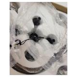 Antique Distressed Wood 4-Light Candle Style Hall Foyer Chandelier- Retail:$302.49