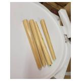 Zoe Mid-Century Modern Round Coffee Table with Storage - White - 29.53" Diameter