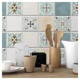 Walplus 3D Sticker Tile Splashbacks Mosaics Peel and Stick Kitchen Backsplash- Retail:$96.99