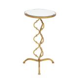 Metal Mirror Accent Table (16 inches wide x 30 inches high)- Retail:$85.49