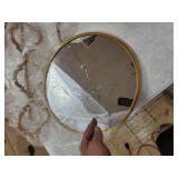 Metal Mirror Accent Table (16 inches wide x 30 inches high)- Retail:$85.49