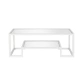Athena Glam Hand-Crafted Geometric Coffee Table- Retail:$135.80