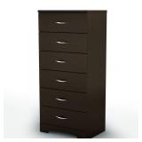 South Shore Step One 6-drawer Lingerie Chest- Retail:$221.99