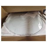 Silver Orchid Stossel Round Coffee Table- Retail:$184.99