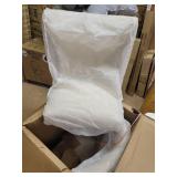 Madison Park Keeble Cream Dining Side Chair(Set of 2) - 25.25"w x 25.25"d x 39"h - Retail:$541.99