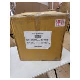 Adore Decor Arlan End Table Nightstand with Drawers, Solid Wood Living Room Storage, Fully Assembled, Gray- Retail:$149.49