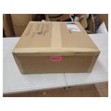 SomerTile Retro Hex Blanc 14.13" x 16.25" Porcelain Floor and Wall Tile- Retail:$99.29