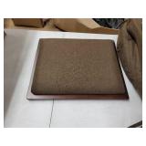 HomCom Nursery Glider Slider Rocking Chair with Ottoman Set- Retail:$248.99