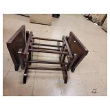 HomCom Nursery Glider Slider Rocking Chair with Ottoman Set- Retail:$248.99