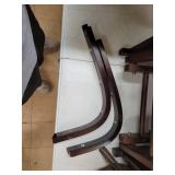 HomCom Nursery Glider Slider Rocking Chair with Ottoman Set- Retail:$248.99