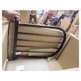 HomCom Nursery Glider Slider Rocking Chair with Ottoman Set- Retail:$248.99