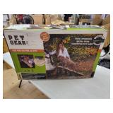Pet Gear Free-standing Extra Wide Carpeted Pet Ramp- Retail:$147.04