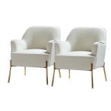 Nora Accent Chair Ivory
