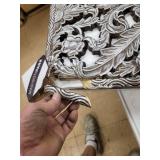 Madison Park Botanical Panel Carved Wall 2 Piece Set- Retail:$97.99