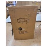 Silver Orchid Grant Goldtone Glass Top Coffee Table- Retail:$239.99