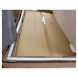 Silver Orchid Grant Goldtone Glass Top Coffee Table- Retail:$239.99