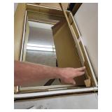 Silver Orchid Grant Goldtone Glass Top Coffee Table- Retail:$239.99