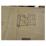 Furniture of America Austy Modern 47-inch 6-shelf Console Table- Retail:$277.99