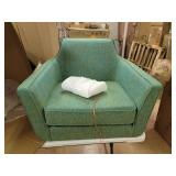 Madison Park Taye Blue/ Green Mid Century Accent Chair- Retail:$371.44