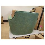 Madison Park Taye Blue/ Green Mid Century Accent Chair- Retail:$371.44