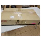 The Gray Barn Mendosa Black Sawhorse Bar Stool 30" Black