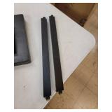 The Gray Barn Mendosa Black Sawhorse Bar Stool 30" Black