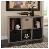 ClosetMaid Decorative Storage 6-Cube Organizer- Retail:$128.99