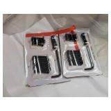 OFM 161 Collection Mid Century Modern 26" Low Back Bentwood Frame Stool, Fabric Upholstery, 2 Pack- Retail:$224.99