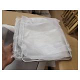 OFM 161 Collection Mid Century Modern 26" Low Back Bentwood Frame Stool, Fabric Upholstery, 2 Pack- Retail:$224.99