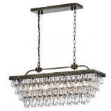 Hemera 4-light Crystal Chandelier- Retail:$172.99