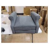 Christopher Knight Home Walter Light Beige Fabric Recliner Club Chair -Charcoal Retail:$394.49