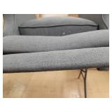 Christopher Knight Home Walter Light Beige Fabric Recliner Club Chair -Charcoal Retail:$394.49