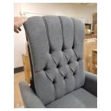 Christopher Knight Home Walter Light Beige Fabric Recliner Club Chair -Charcoal Retail:$394.49