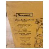 Suzanne 3-Pc Space Saver Set Teak- Retail:$222.99