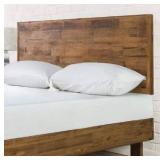 Zinus Tricia Platform Bed, King, Brown