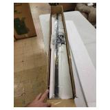 LED Modern Black Acrylic Linear Pendant Lamp - 47.64 x 4.72 x 59.2 IN- Retail:$189.99