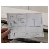 LED Modern Black Acrylic Linear Pendant Lamp - 47.64 x 4.72 x 59.2 IN- Retail:$189.99