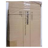 (LEGS ONLY)42" x 24" Kee Folding Training Table Legs- Black- Finish-