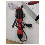 Revlon One-Step Hair Dryer And Volumizer Hot Air Brush, Red Holiday Edition