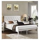 Porch & Den Minnehaha Contemporary Faux Leather Headboard- Retail:$104.49