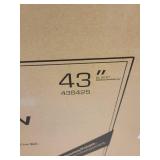 TCL 43" Class 4-Series 4K UHD HDR Smart Roku TV 43S435