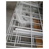 FLEXIMOUNTS 4x8 Overhead Garage Storage Rack without Decking Adjustable Ceiling Garage Rack Heavy Duty, 600lbs Weight Capacity 96" Length x 48" Width x (22