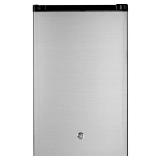 GE - 4.4 Cu. Ft. Mini Fridge - CleanSteel