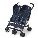 Delta Children LX Side by Side Double Stroller, Night Sky
